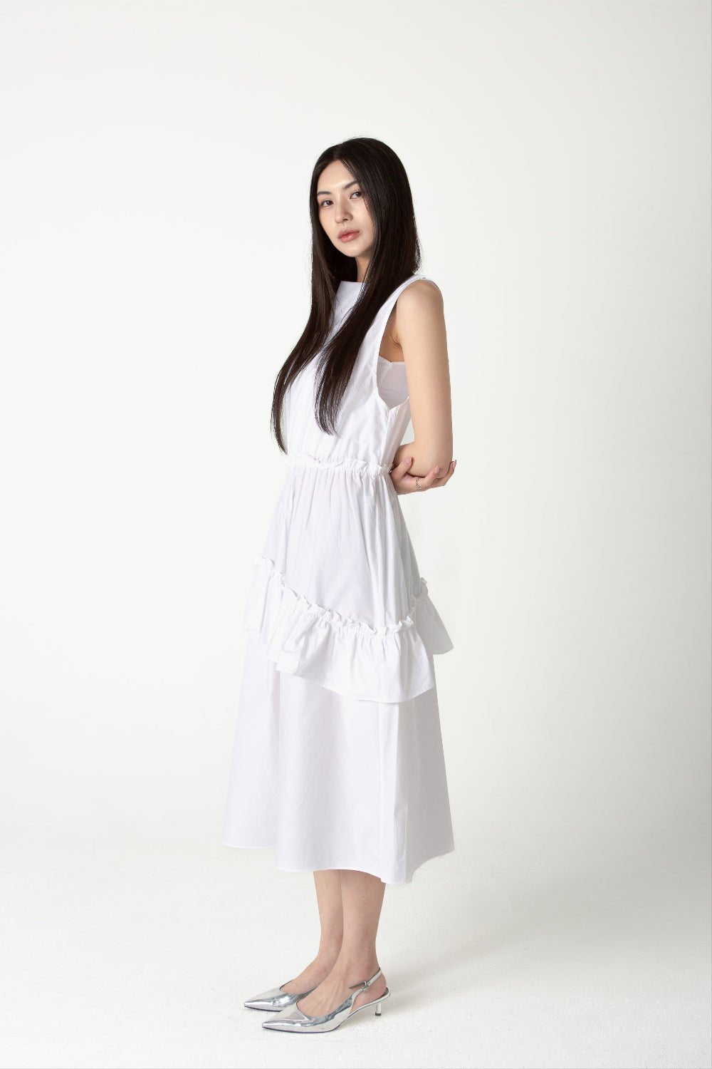 SAERO COLLECTIVE | Gureum Dress | White