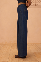 SUI | Heirloom Sustainable Denim Pleated Jeans