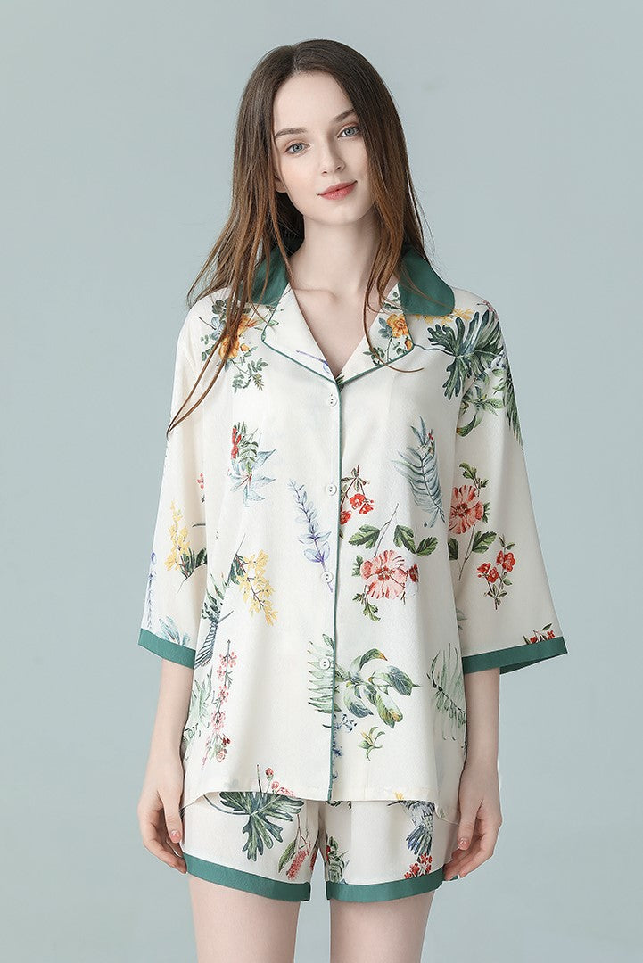 BELLS & BIRDS | Paradiso Floral Pyjamas Set