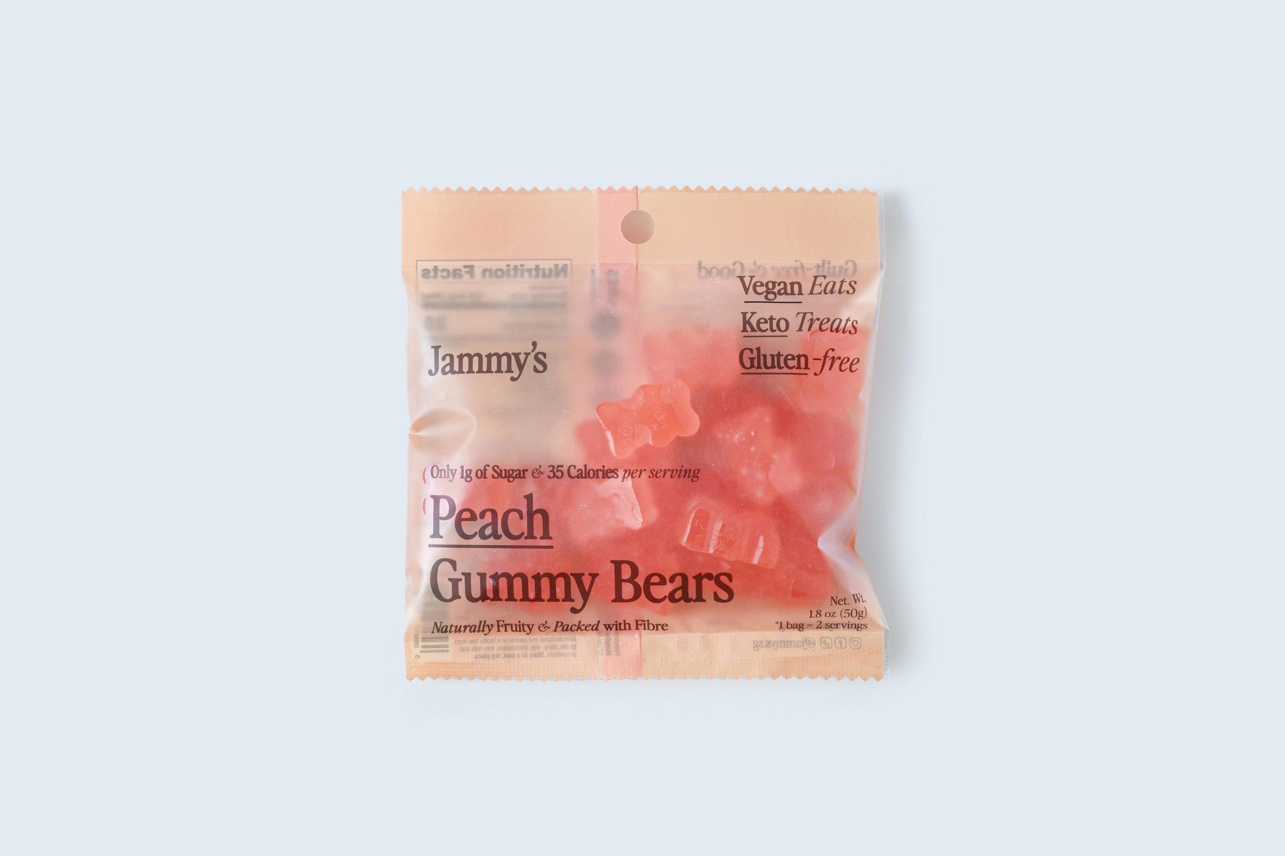 JAMMY’S | Peach Gummy Bears