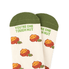 TALKING TOES | Tough Acorn Sock | Cream