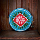COCOONESE | Beaded Coin Purse - Sunburst Petals (BL)