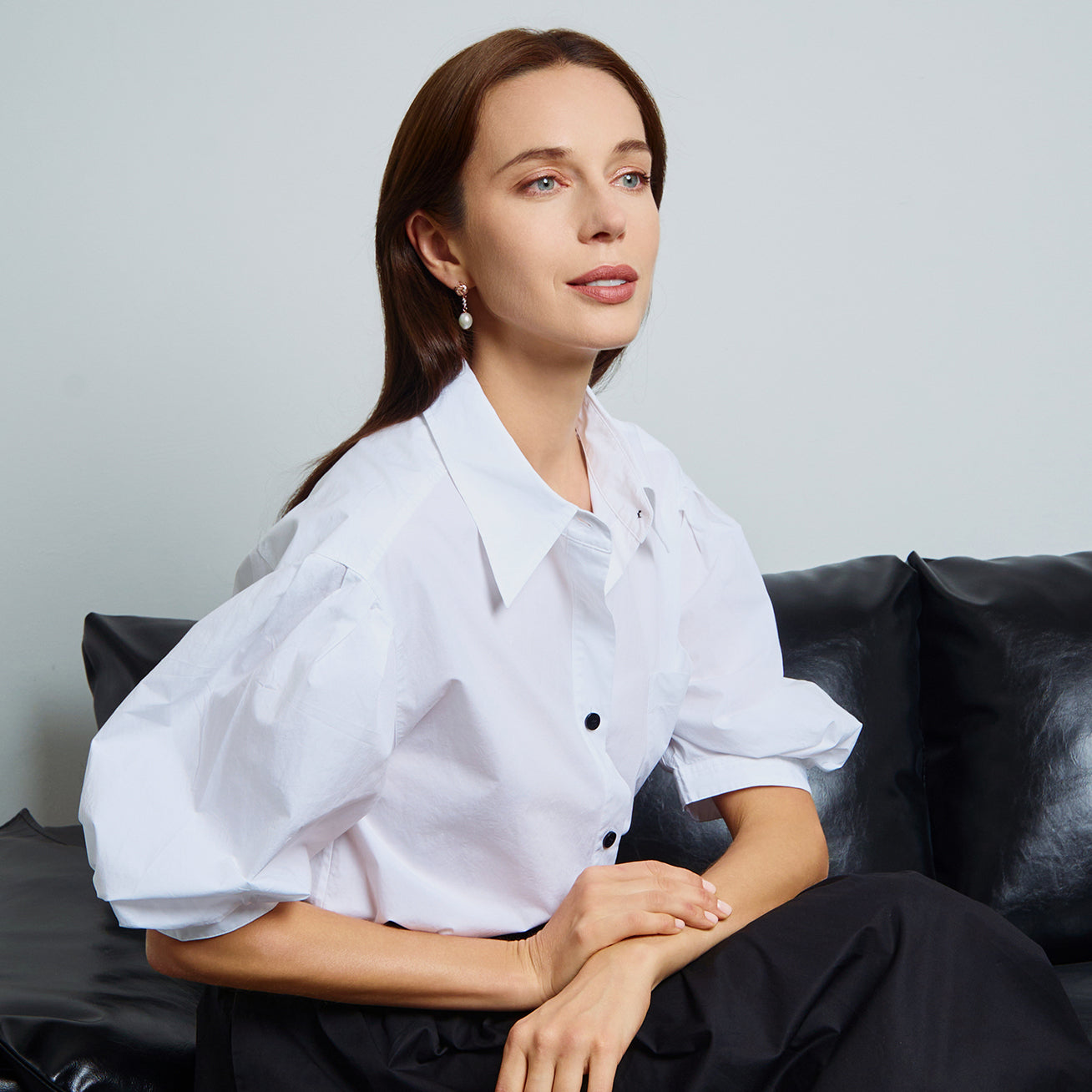 PEARLY LUSTRE | Asian Civilisations Museum Elegant Freshwater Pearl Earrings WE00878 | ACM Collection