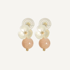THE ANTECEDANT STORE | E - Floral Series Sunstone Earrings