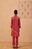 SUI | Rosy Earth Lyocell Kurta