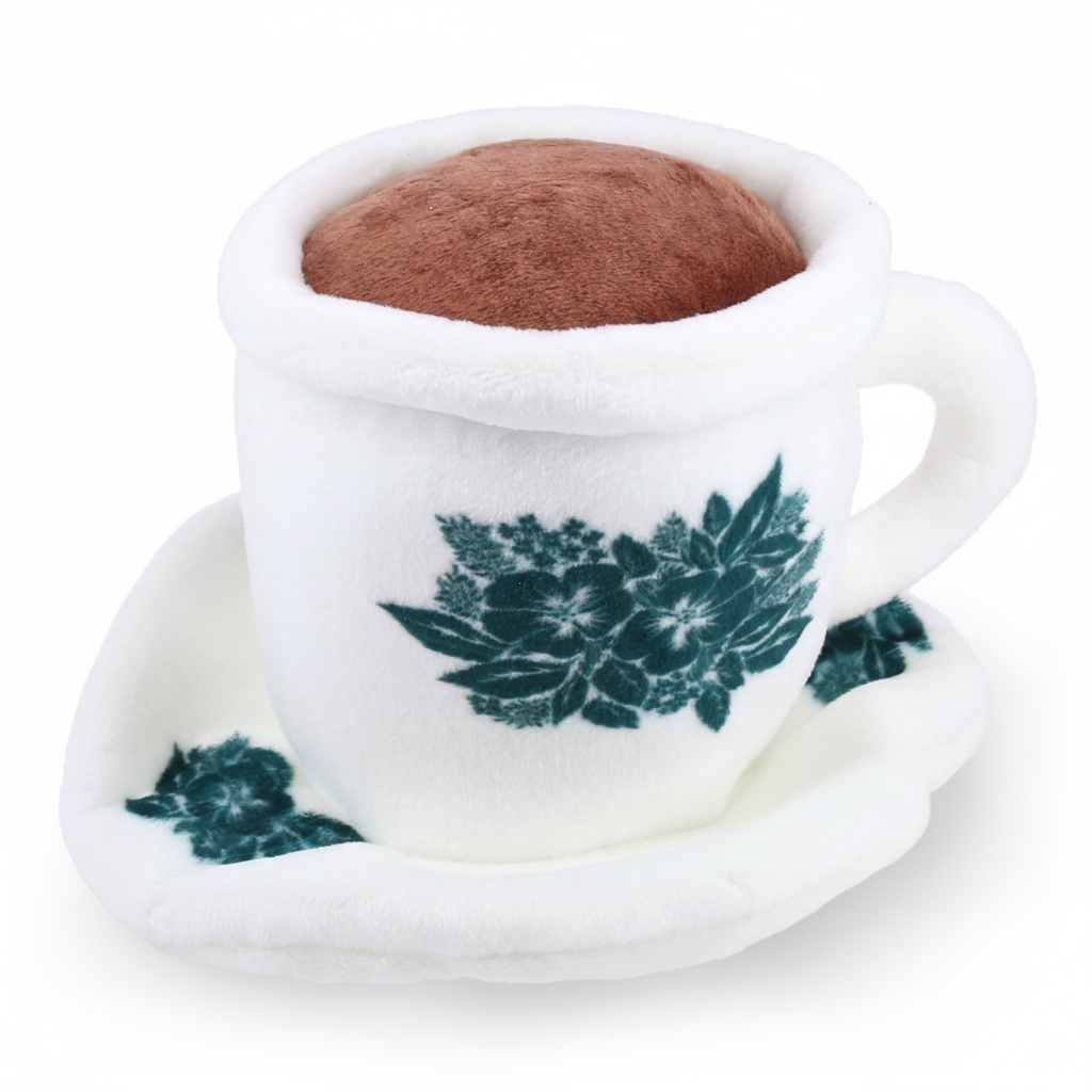 NOM | Waggle Kopi Cup Squeakie Chew Toy