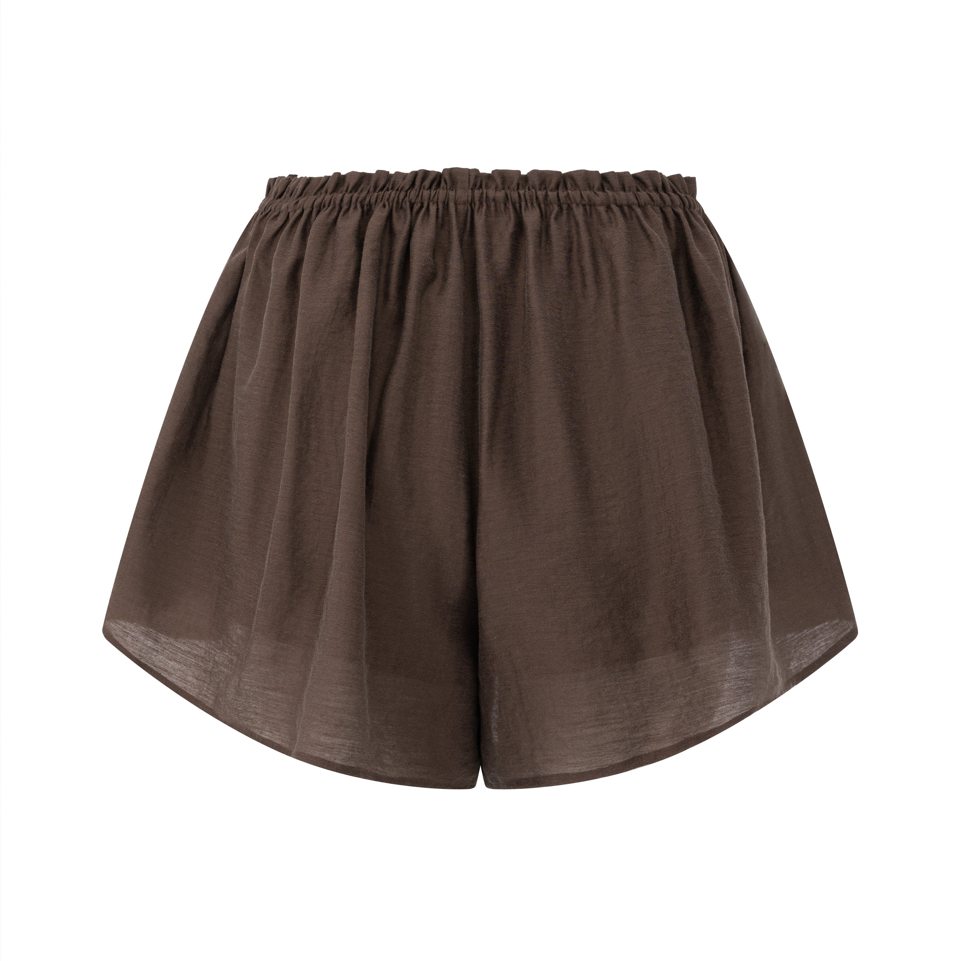 LAYERPLAN | Naya Tencel Linen Flared Shorts