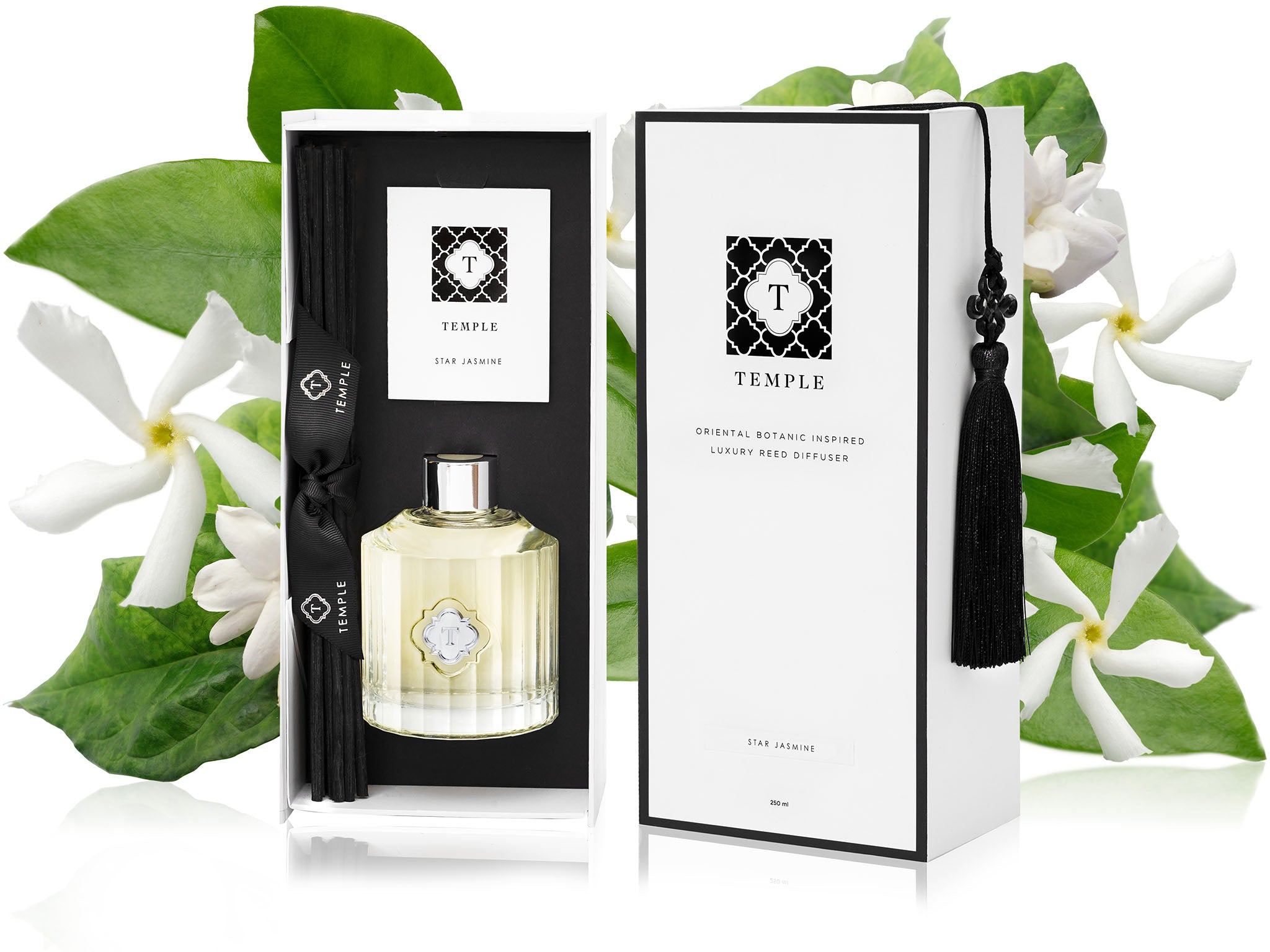 TEMPLE CANDLES | Luxury Reed Diffuser - Star Jasmine