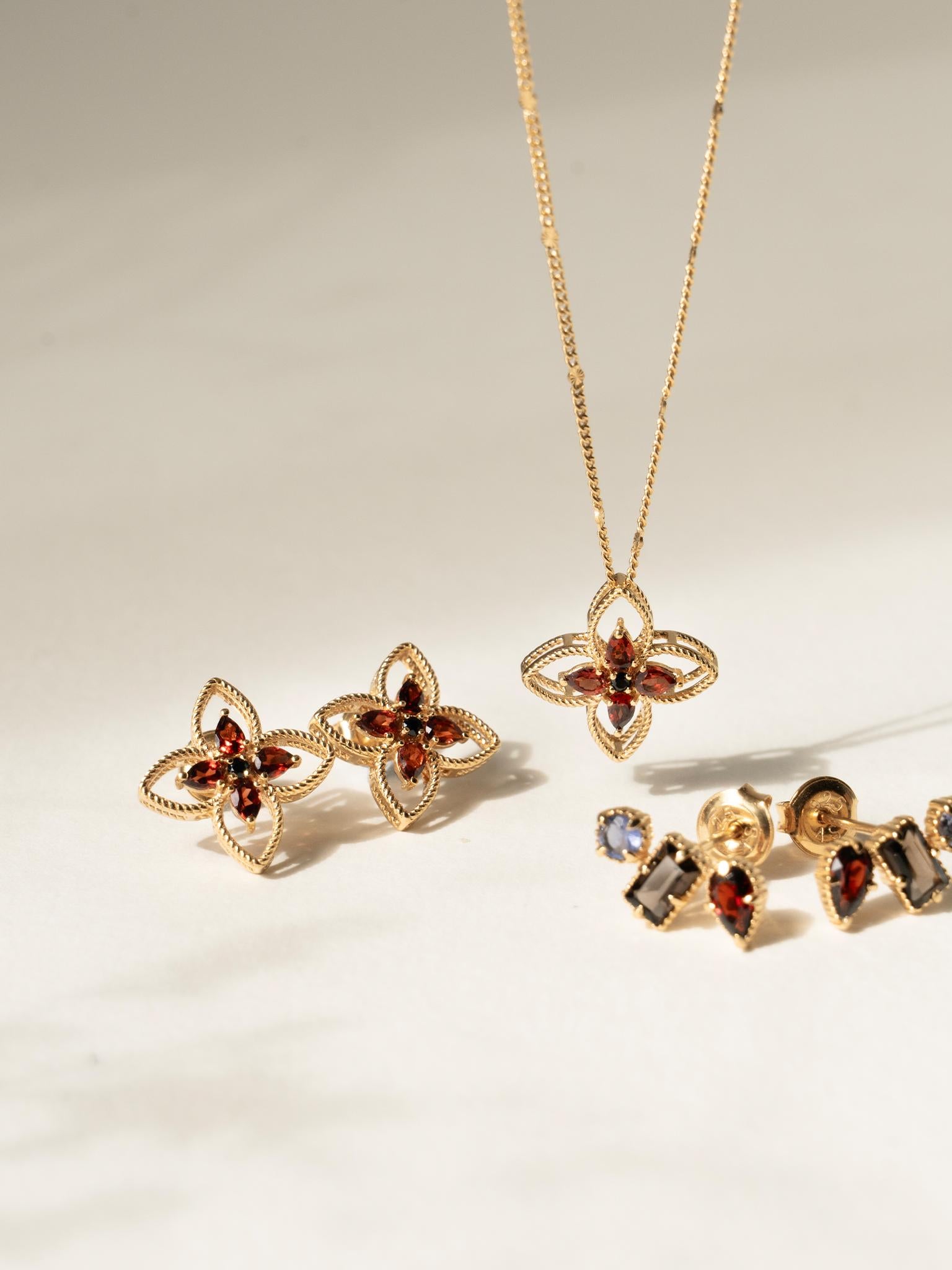 EMBRACE JEWELLERY | Ember Bloom Studs