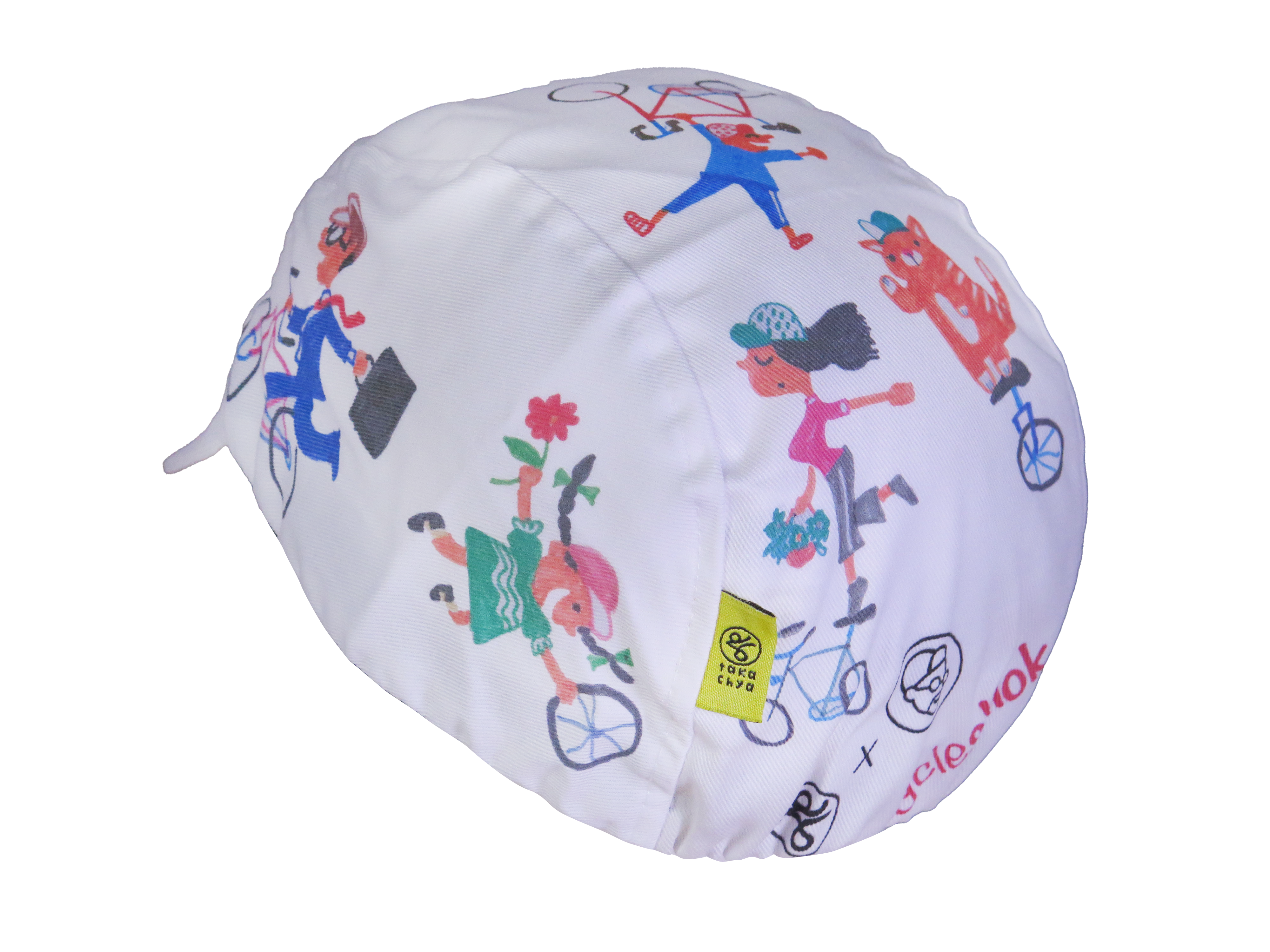 A DESIGN BY TAKACHYA | Faizal Caricatures x TKC CycleShiok! Cycling Cap
