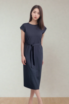 OLIVE BASICS | Ruth Reversible T-shirt Dress