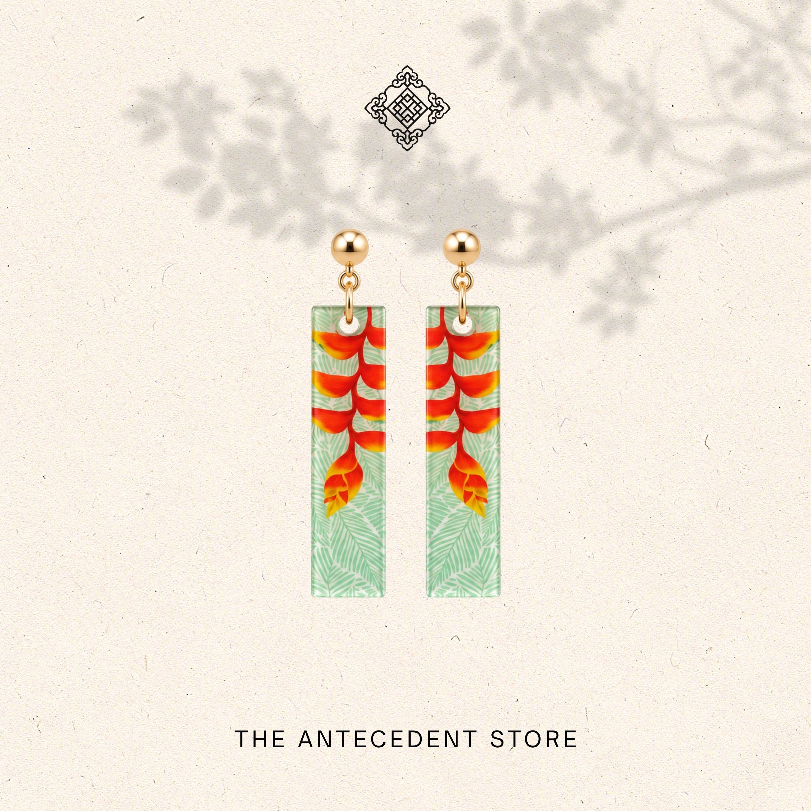 THE ANTECEDENT STORE | Heliconia Earrings | Stories Of Singapore