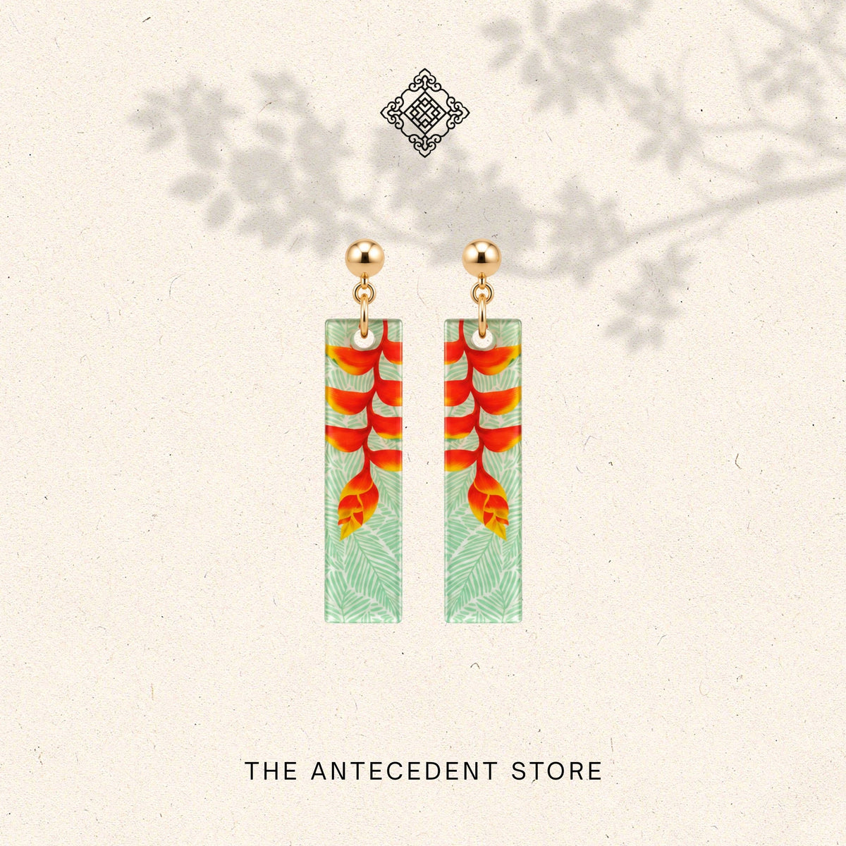 THE ANTECEDENT STORE | Heliconia Earrings | Stories Of Singapore