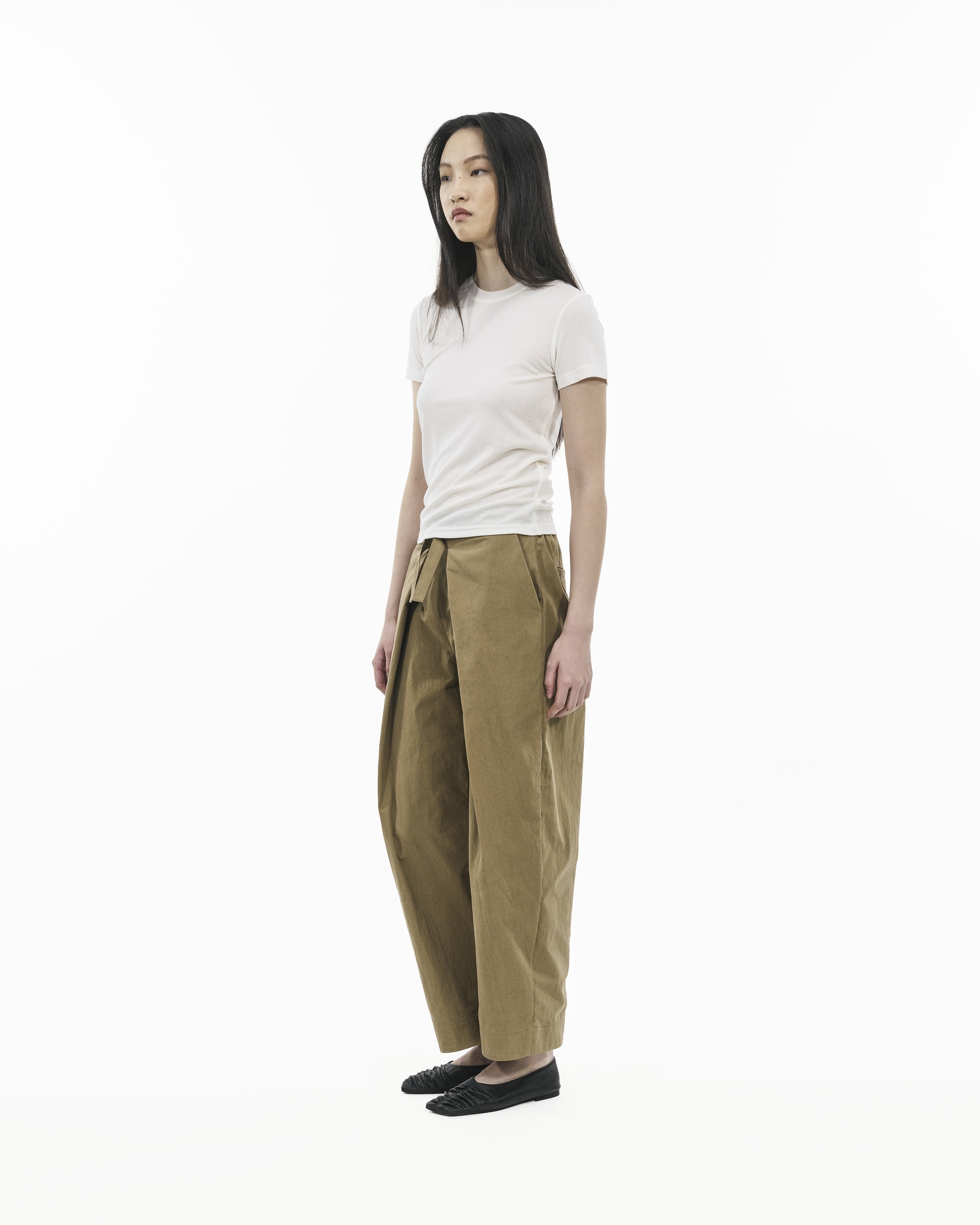GRAYE | Ultra-Soft Wool Tee - Black