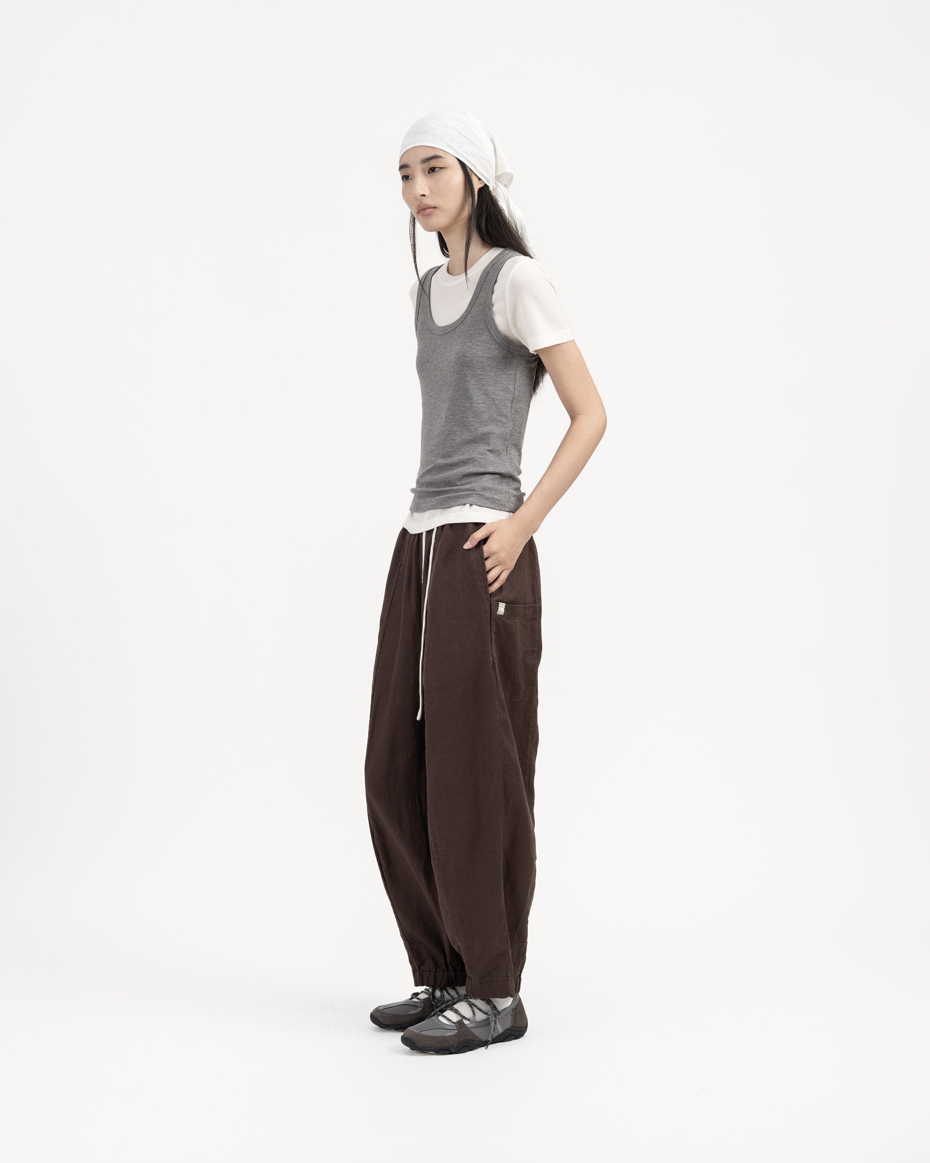 GRAYE | Journeyman Linen Pants | Brown