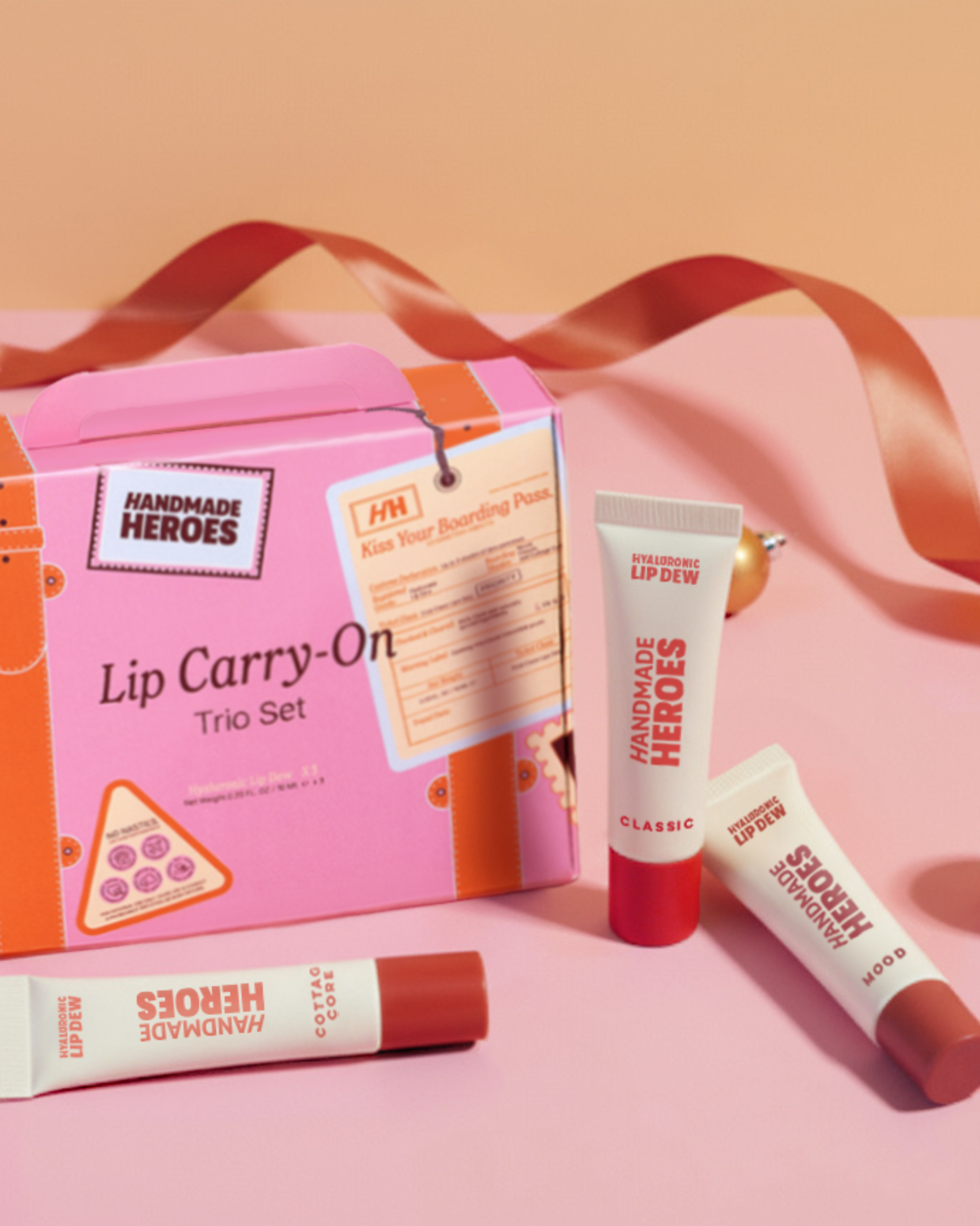 HANDMADE HEROES | Lip Dew Carry-On Trio Set