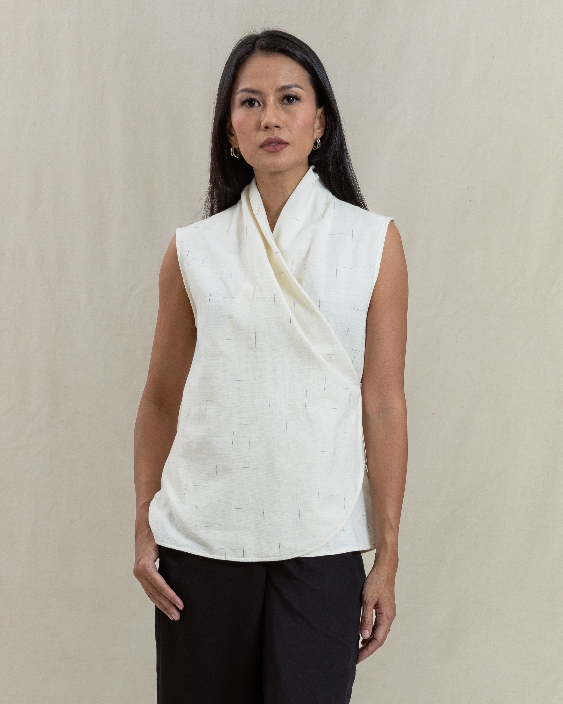 SUKKHA CITTA | PAGI - Classic Wrap Top