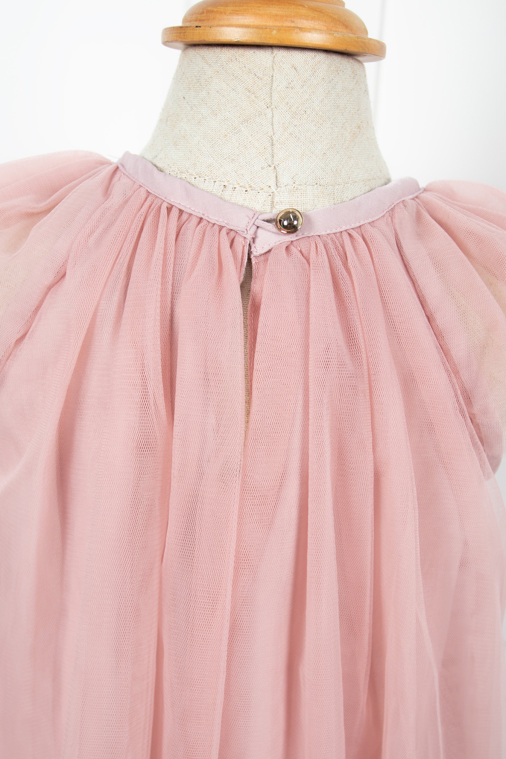 MAISON Q | Fairy Tulle Dress (Dusty Pink)