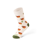 TALKING TOES | Tough Acorn Sock | Cream