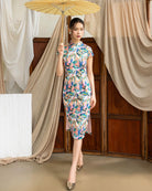 DOTTED LINE | Linda Cheongsam Dress