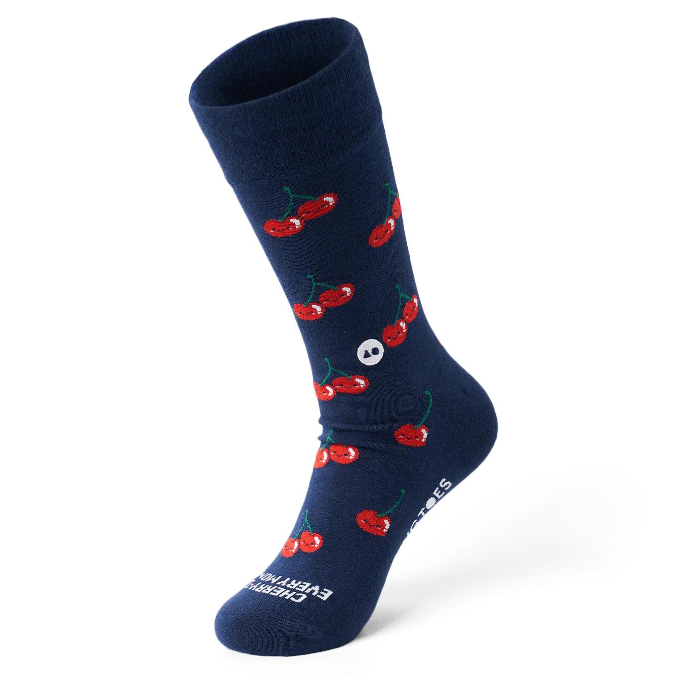 TALKING TOES | Cherry Cherry Sock