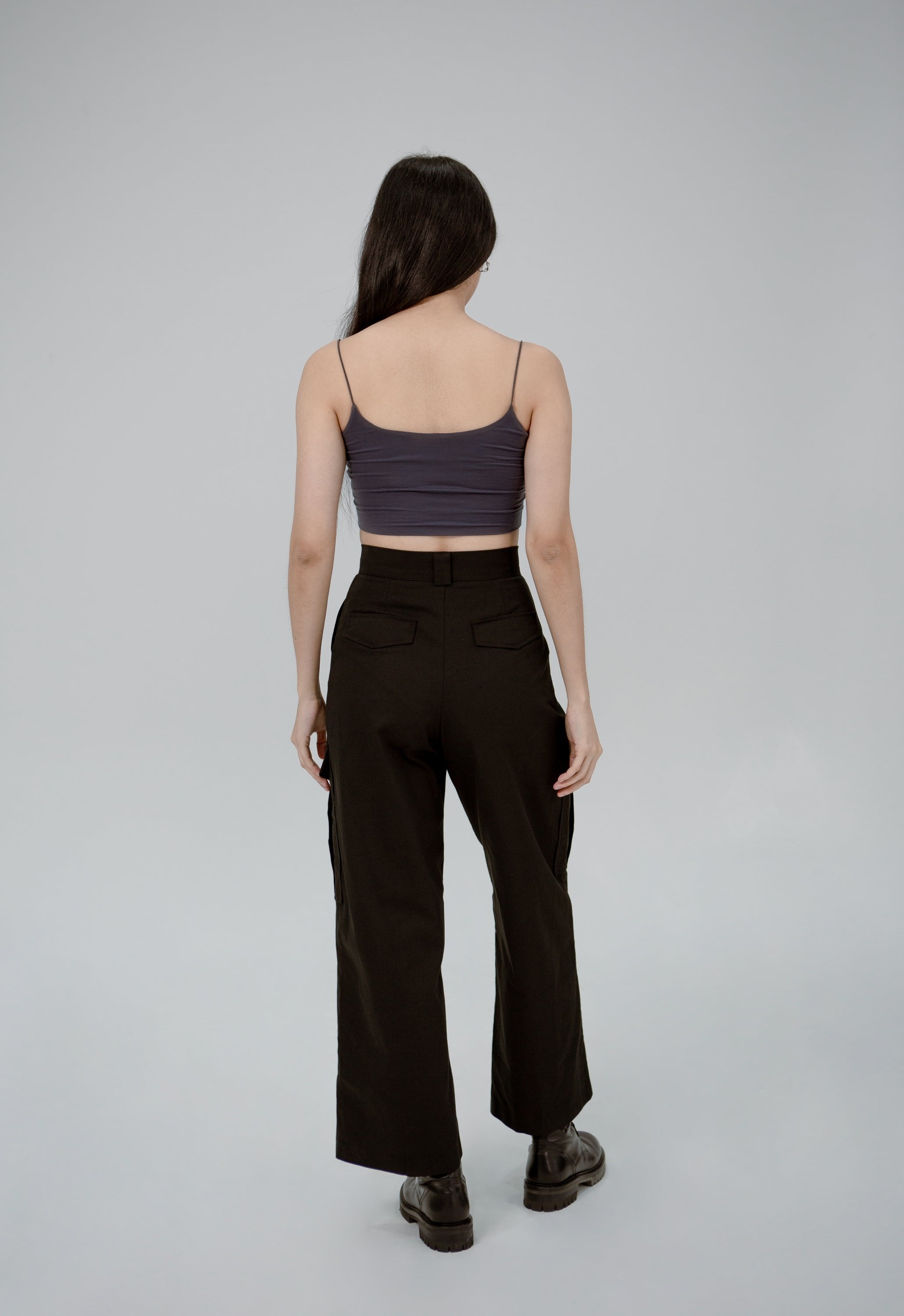 SAERO COLLECTIVE | Tencel Top | Lead Grey
