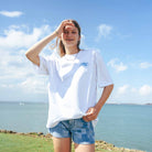 TALKING TOES | Space Sheep Oversized Tee - White