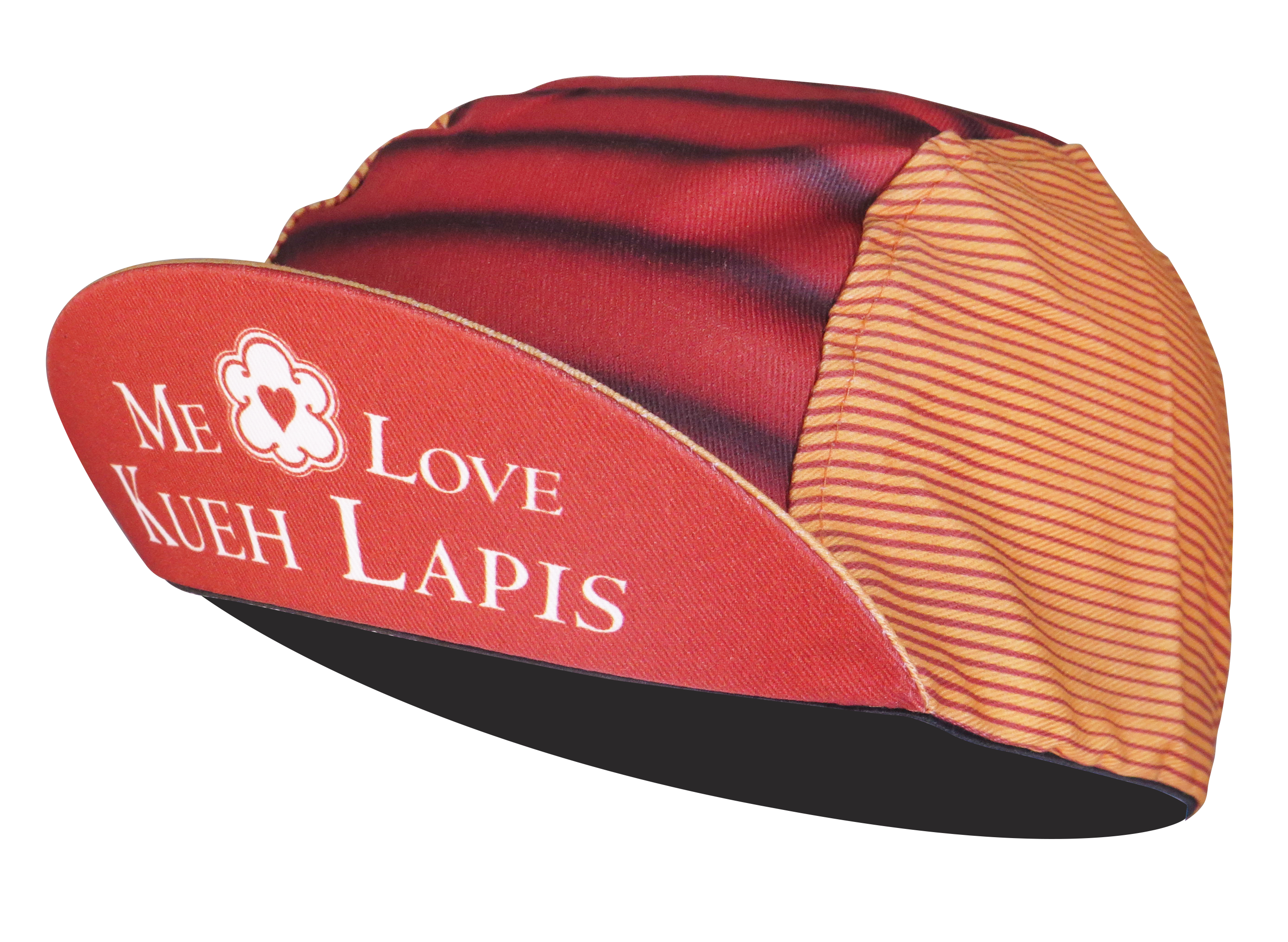 A DESIGN BY TAKACHYA | Cycling Cap - Me Love Kueh Lapis
