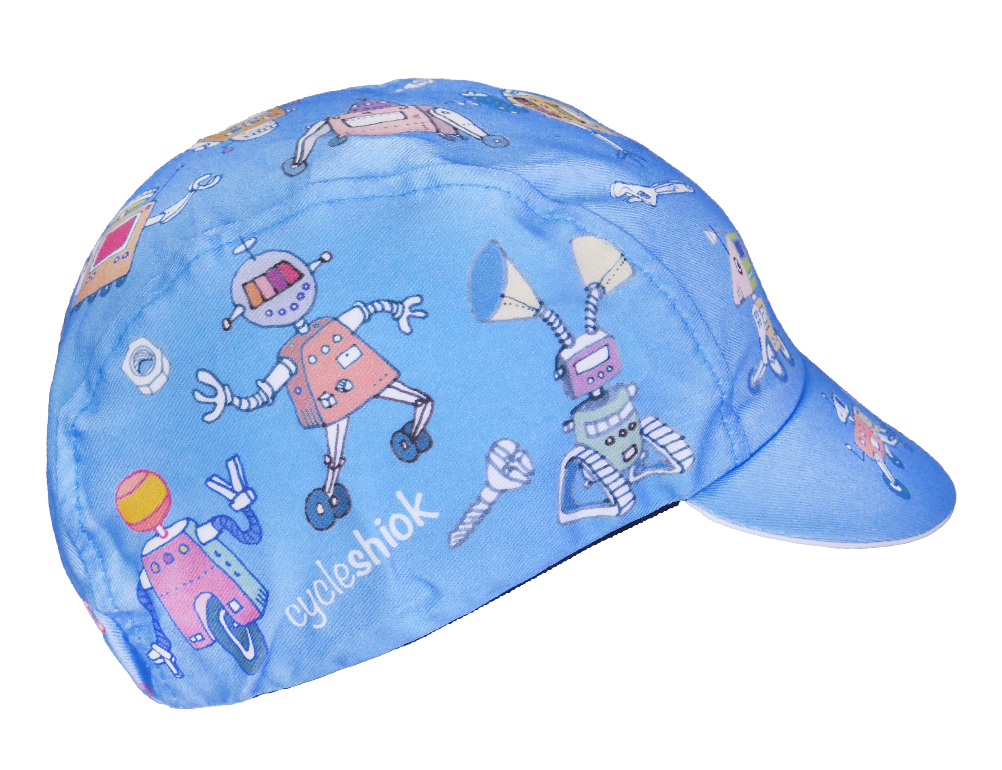A DESIGN BY TAKACHYA | Faizal Caricatures x TKC Blue Robot Cycling Cap