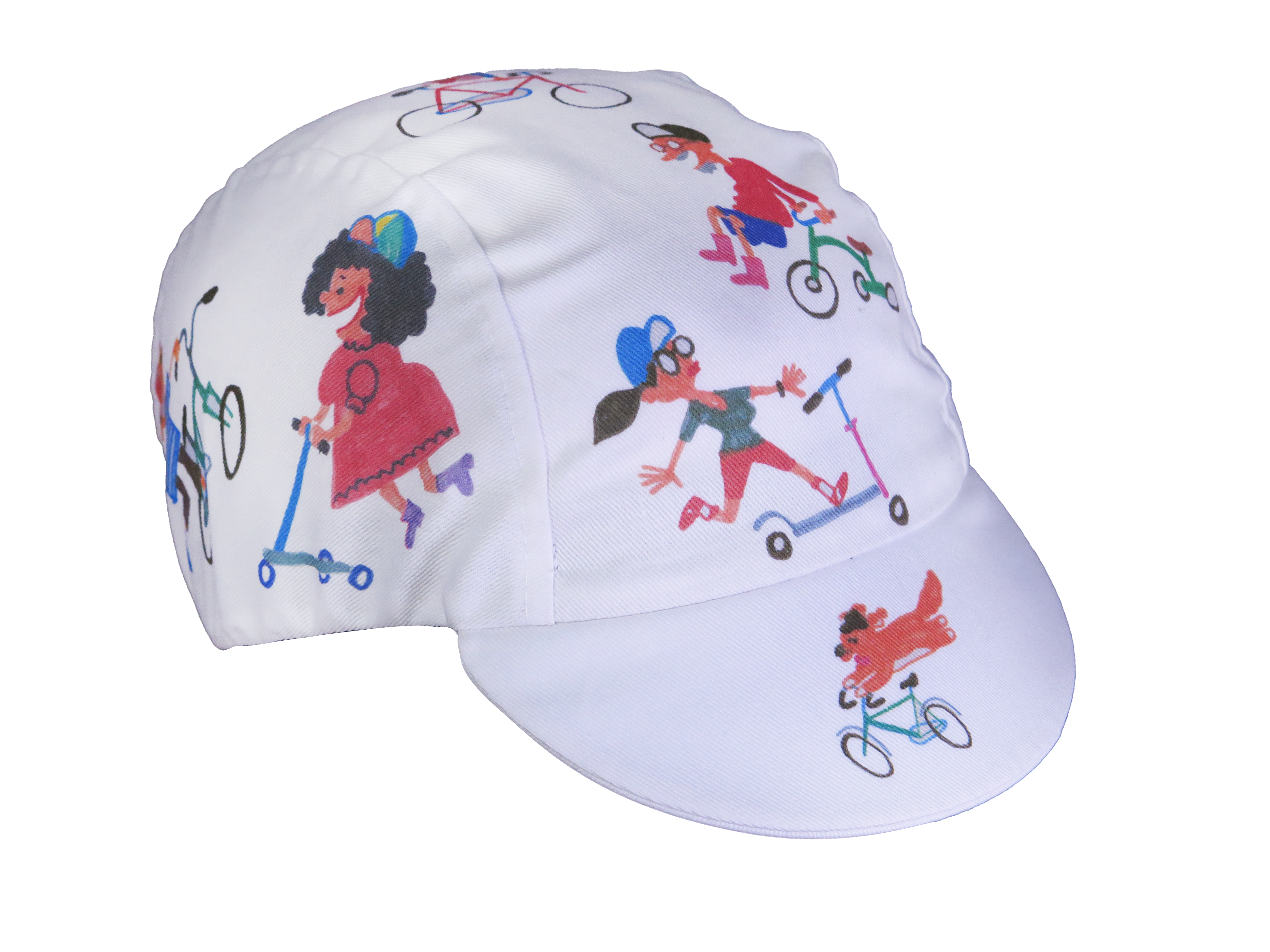 A DESIGN BY TAKACHYA | Faizal Caricatures x TKC CycleShiok! Cycling Cap