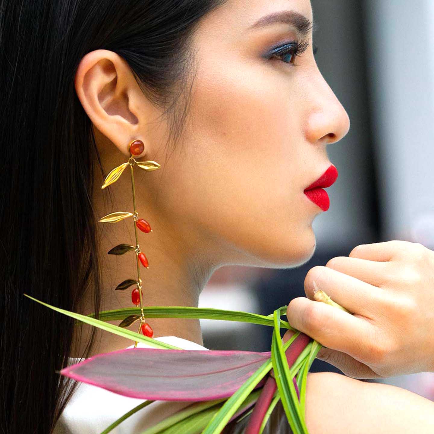 BOHEME BY VERO | Daun Earrings