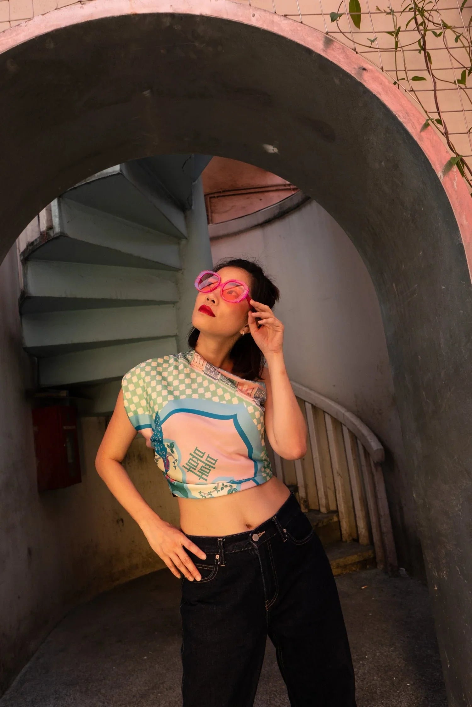 BINARY STYLE | Peranakan Opulence Re-Thread Scarf