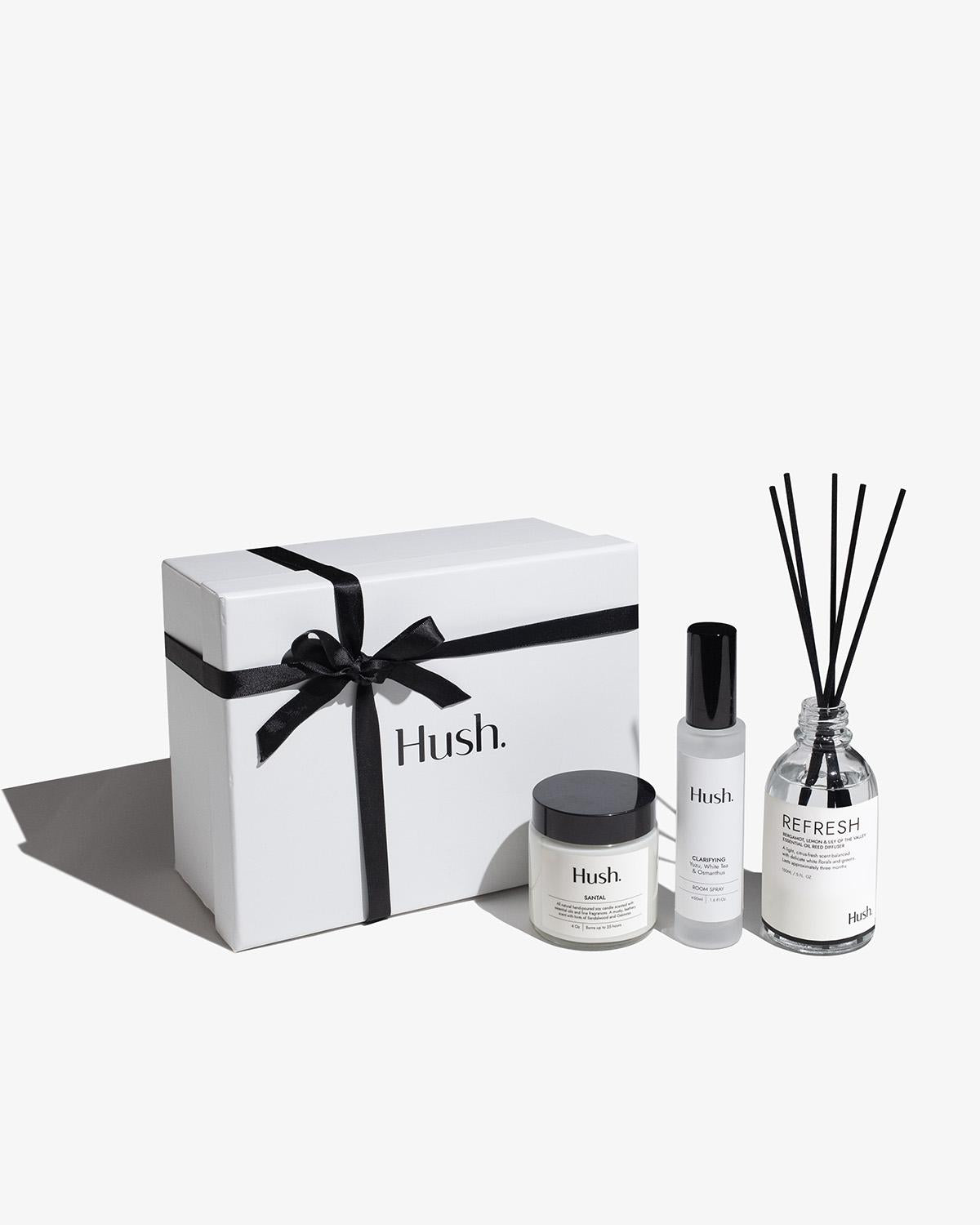 HUSH CANDLE | Home Essentials Gift Set