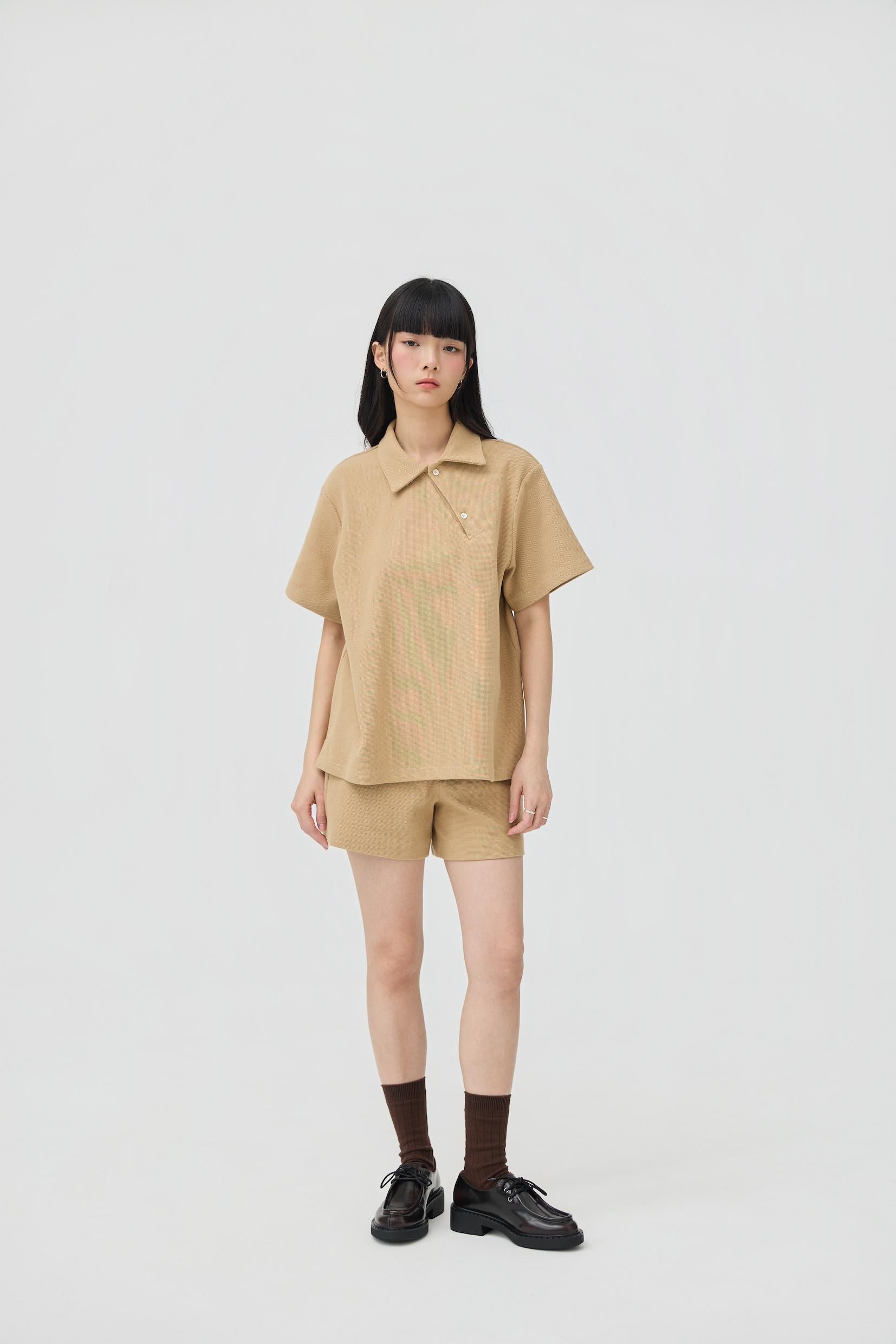 3EIGHTH | Jinwa Knit Tee Khaki