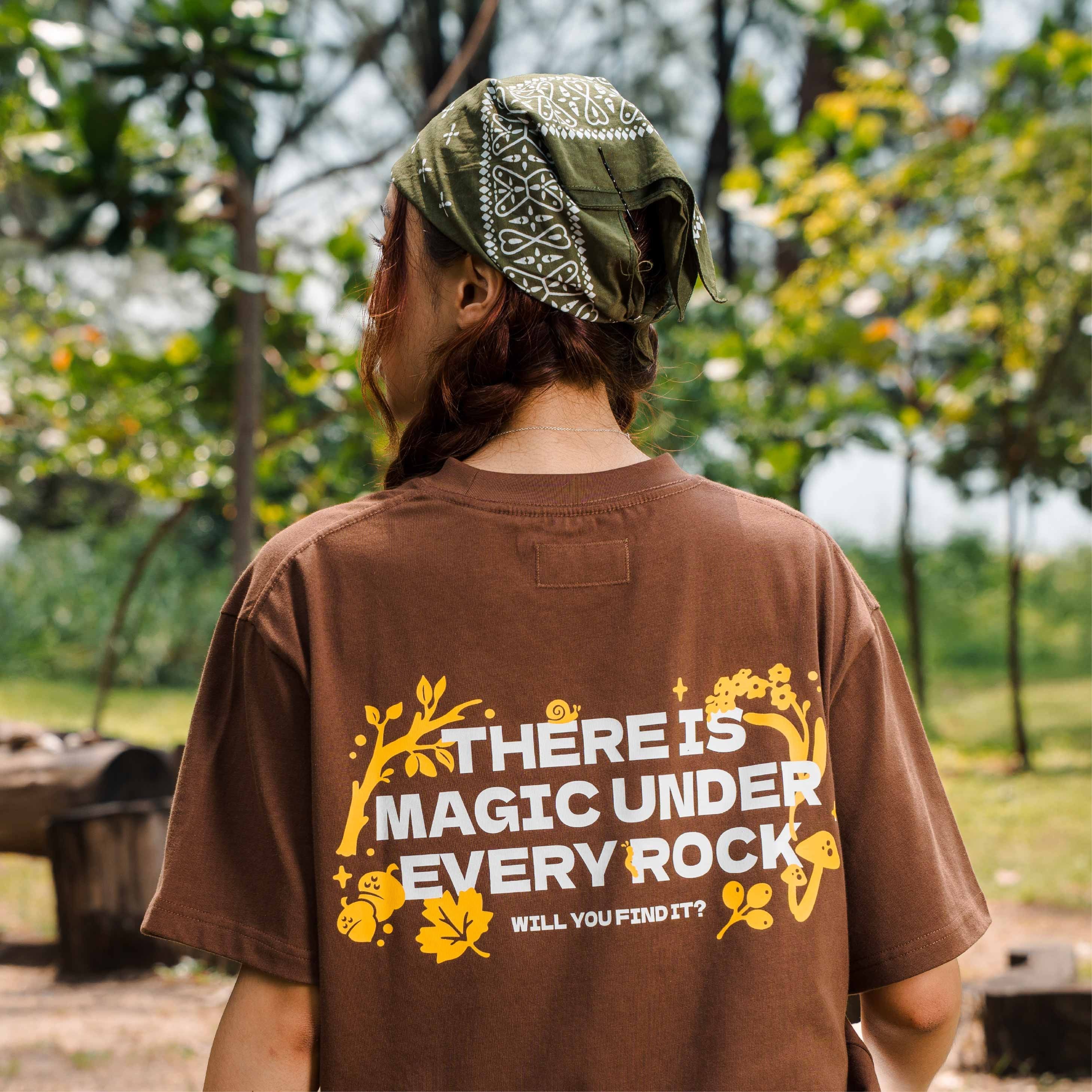 TALKING TOES | Curious by Nature Oversized Tee | Cocoa