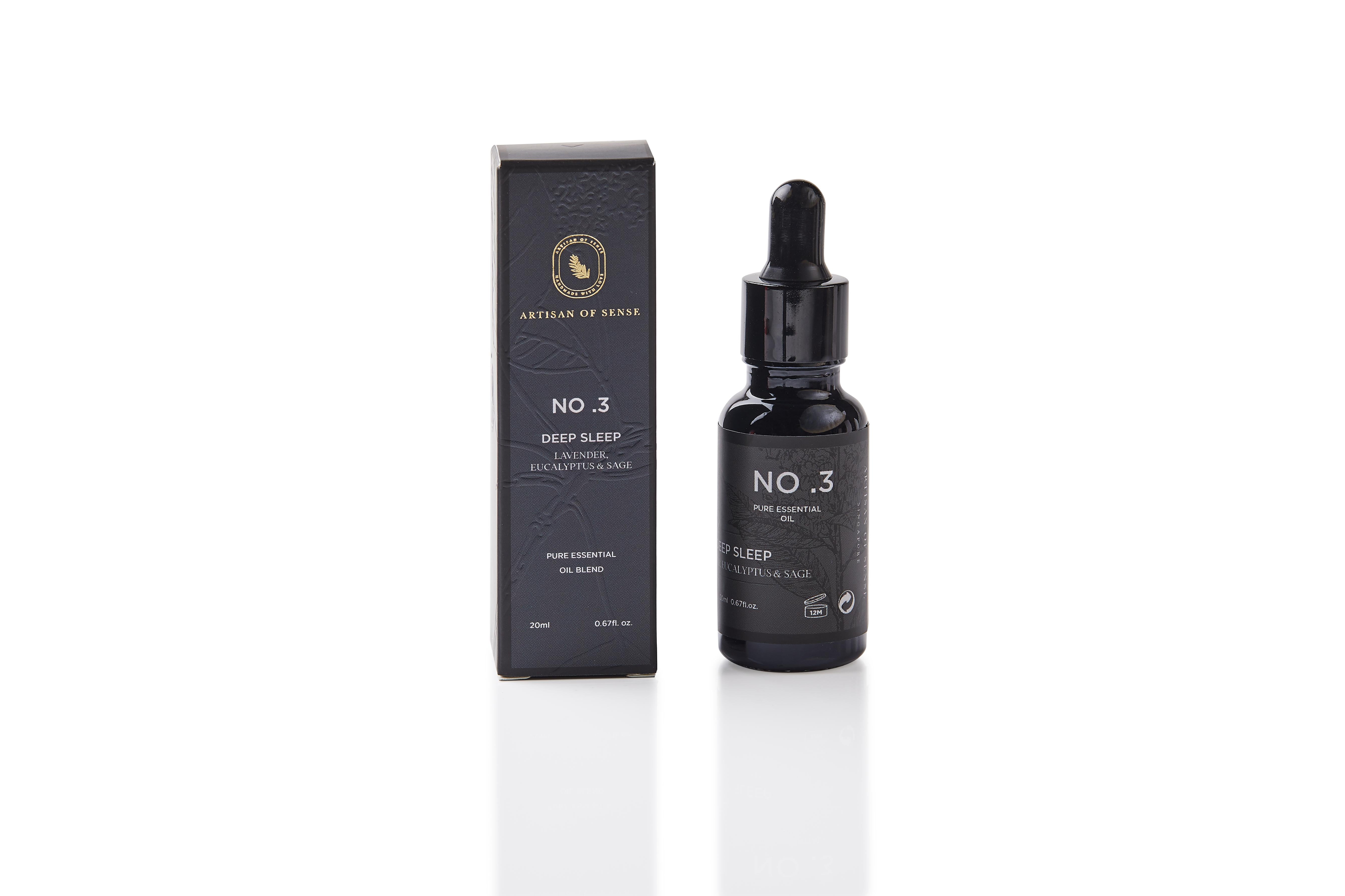 ARTISAN OF SENSE | No.3 Deep Sleep Essential Oil Blend | Lavender Eucalyptus & Sage