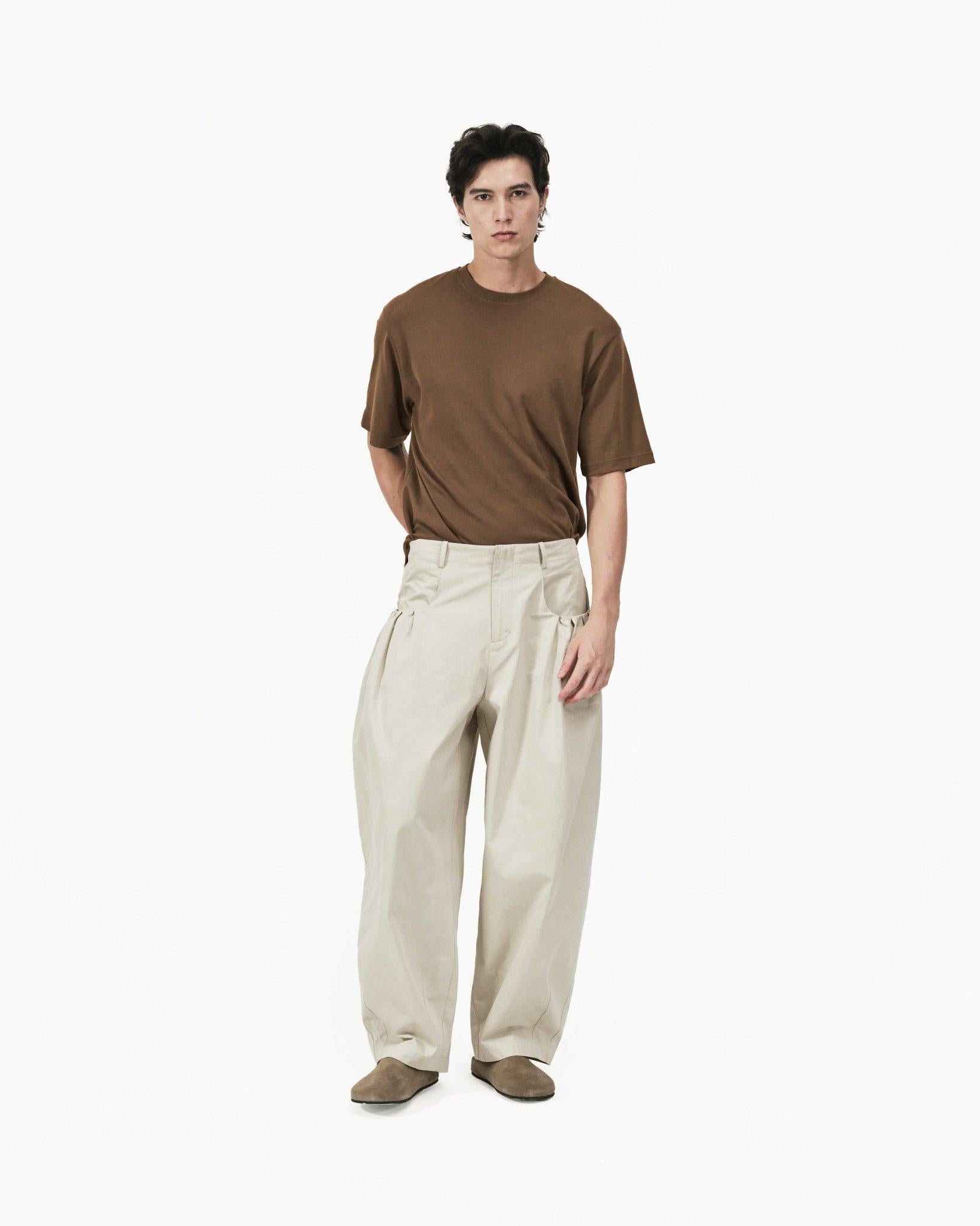 GRAYE | Gather Pocket Cocoon Trousers