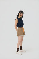 3EIGHTH | Futae Shorts In Sandstone