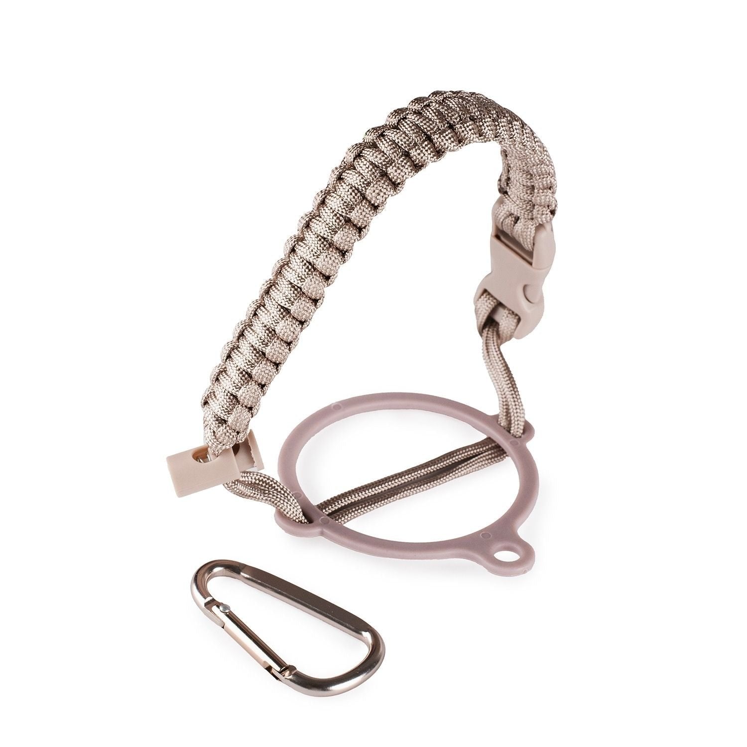 CROSSING | Paracord Bottle Carrier Strap W Carabiner