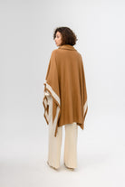 LAYERPLAN | Scarf Collar Wool Cape