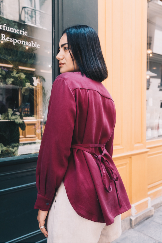 OLIVE BASICS | Marie Everyday Shirt in TENCEL™