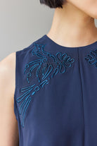 GIN LEE STUDIO | Ellie Dress | Navy