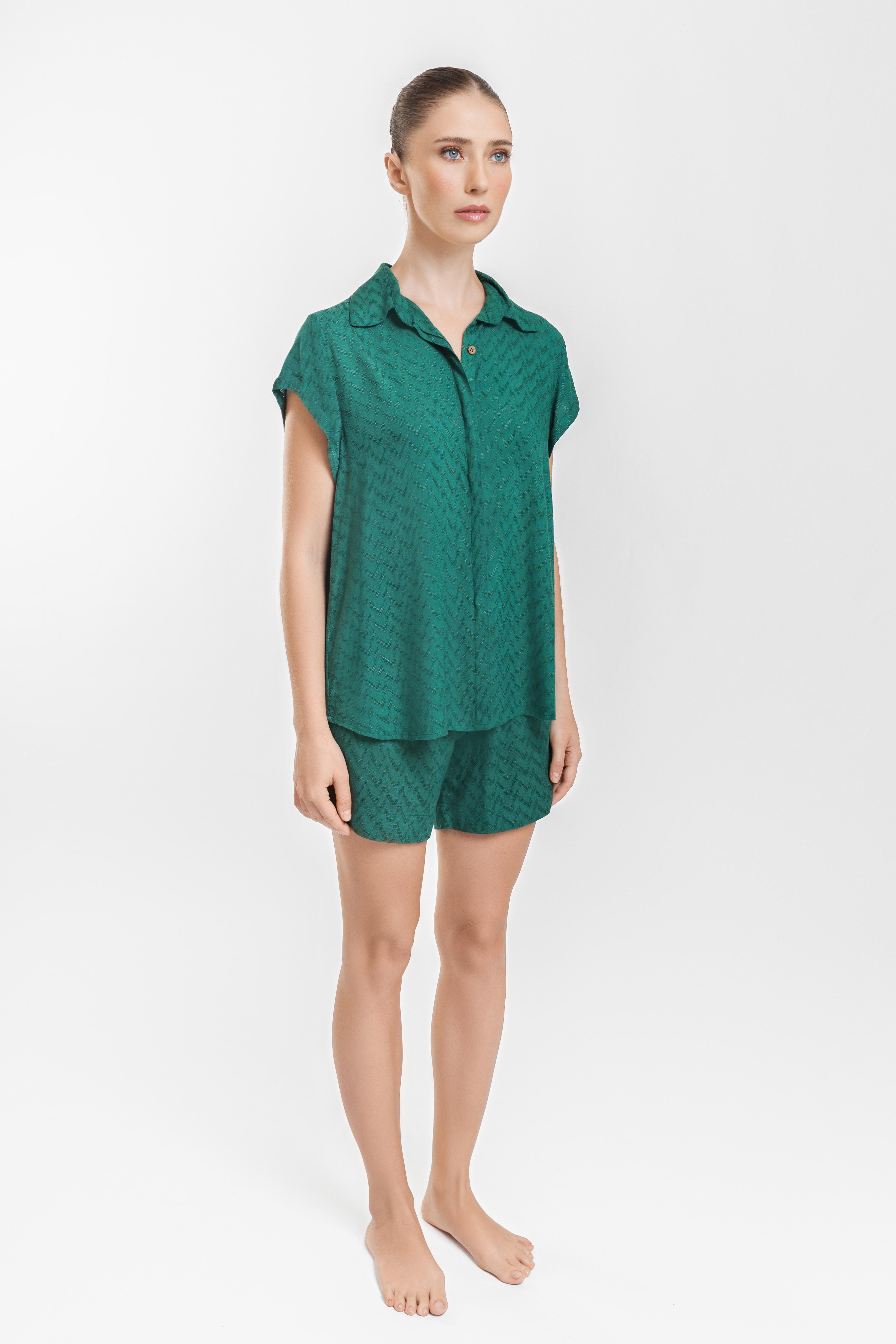 KATRUSS | Shirt & Shorts Set, Matte Cascade