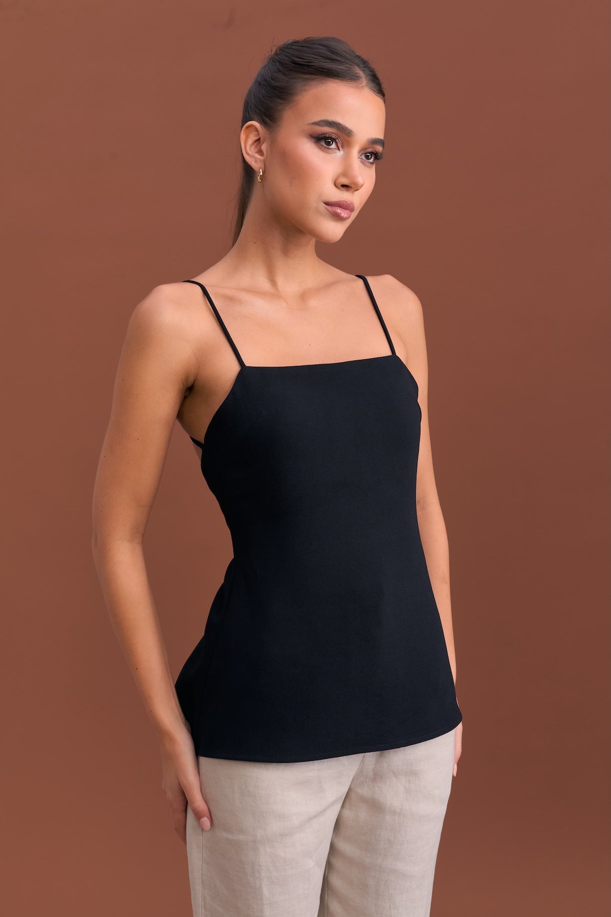 EMVY | Karlie Padded Top - Black