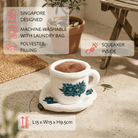 NOM | Waggle Kopi Cup Squeakie Chew Toy