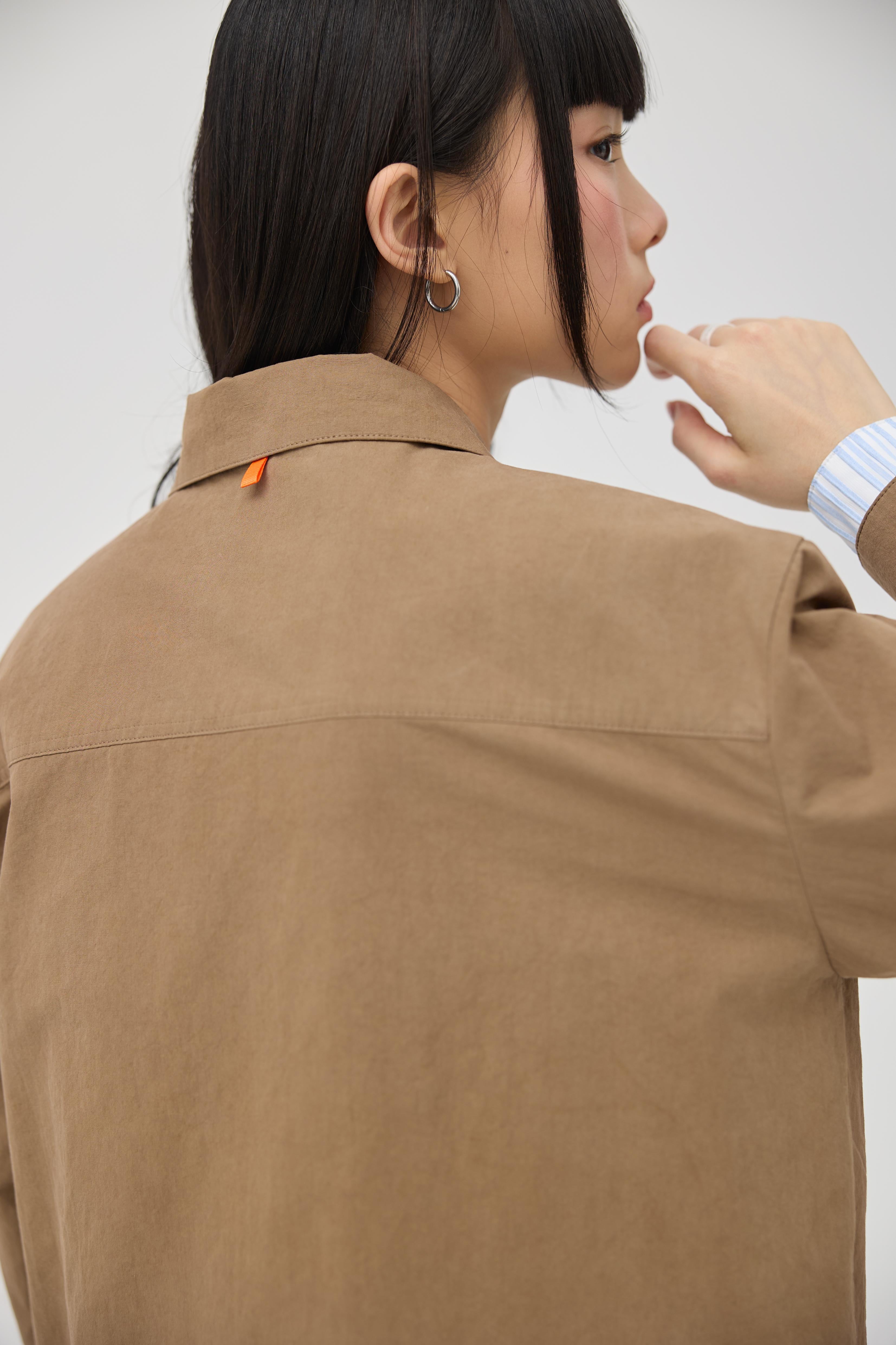 3EIGHTH | Kasane Shirt In Sandstone