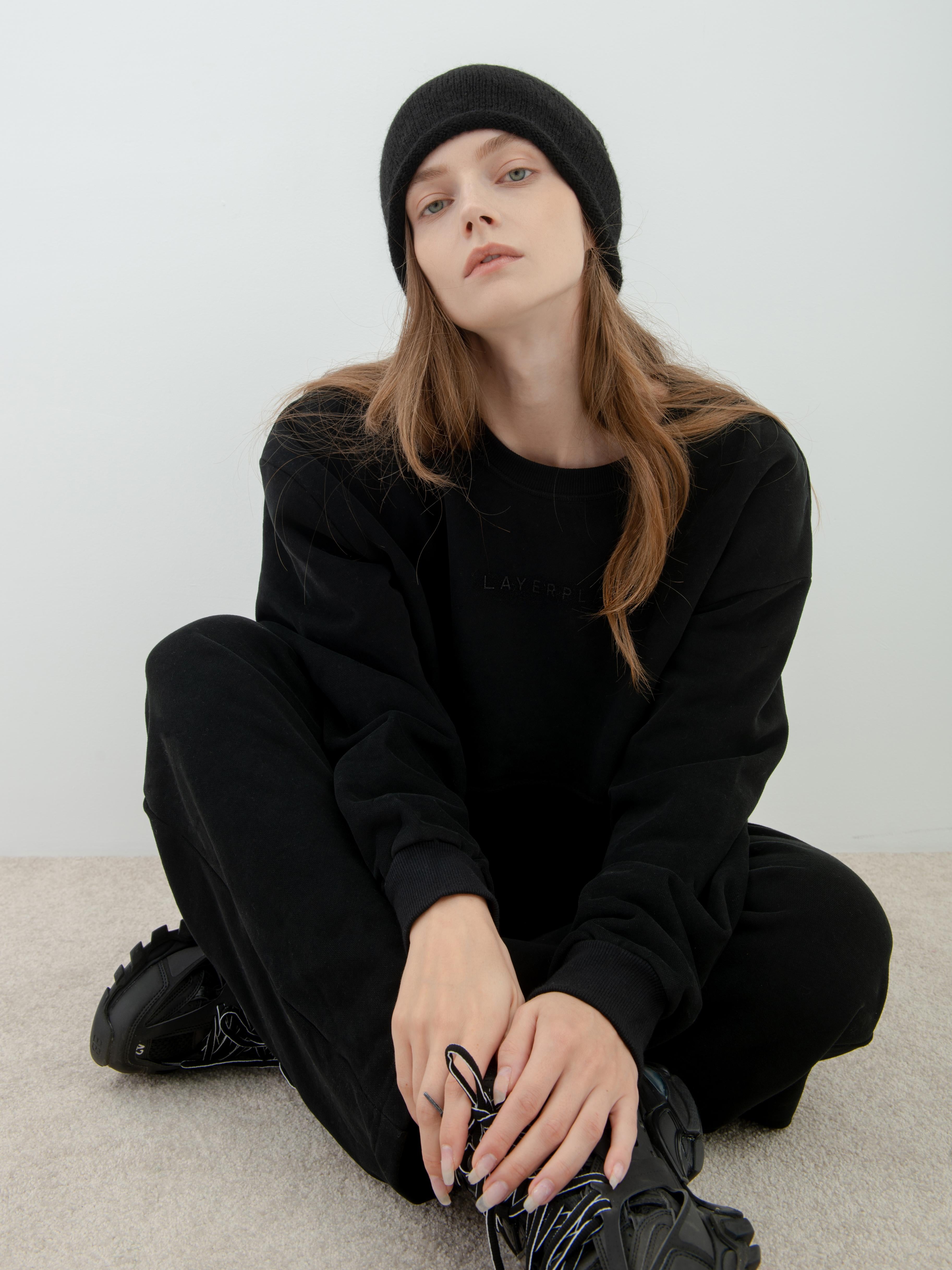 LAYERPLAN | LP Wideleg Logo Sweater Set