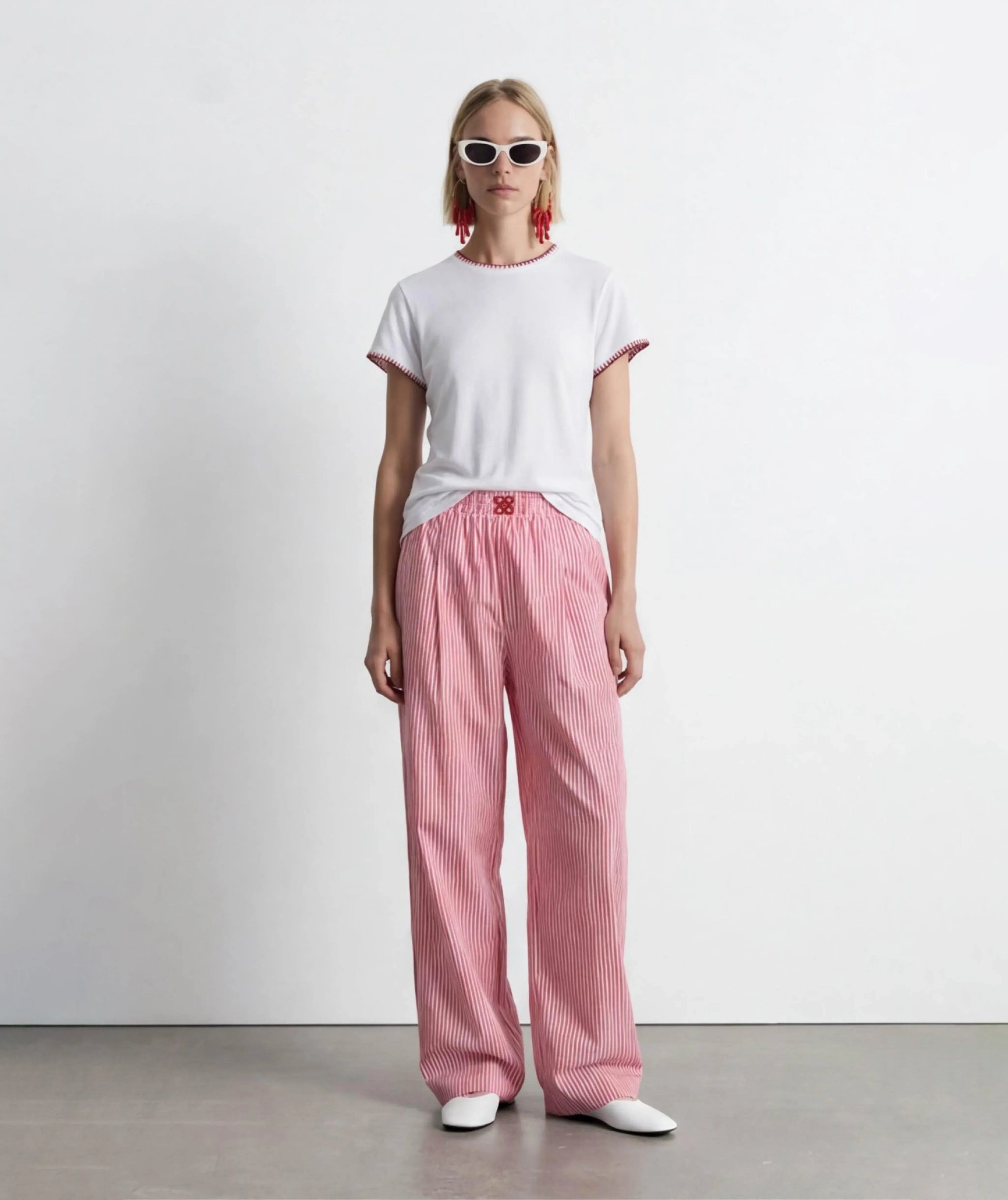 LAYERPLAN | Eline Shell-Trim Tee