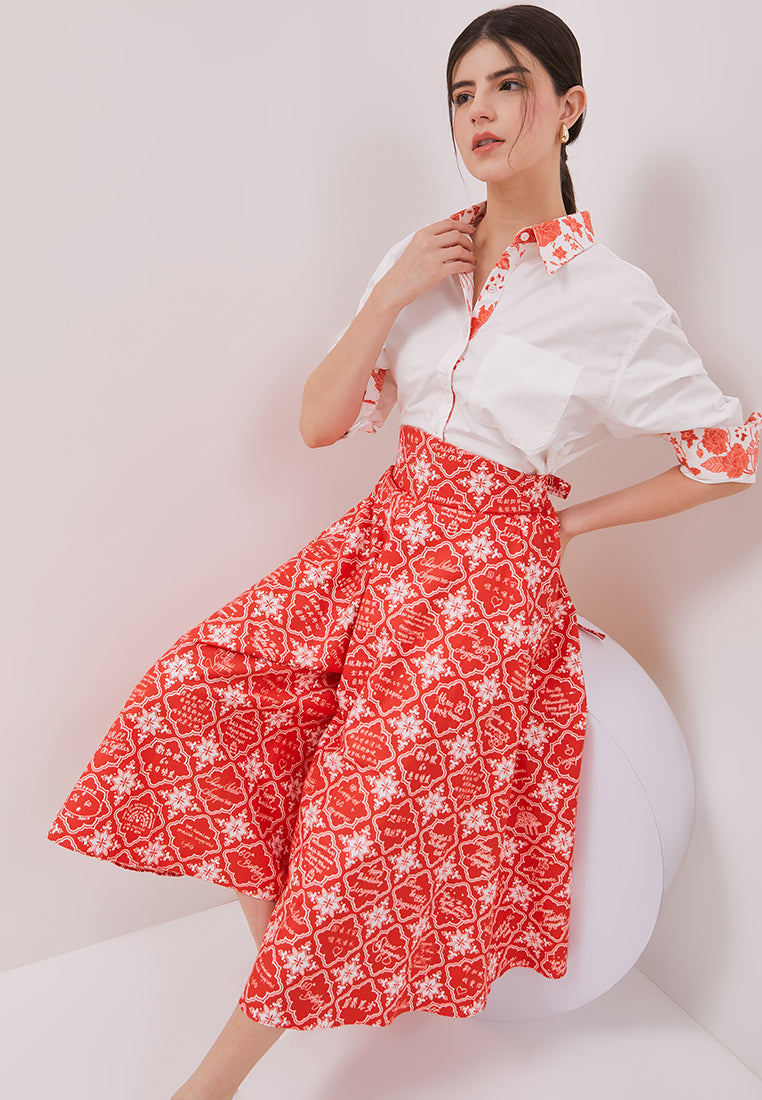 ANS.EIN | CALLIGRAPHY TILES Circle Culottes