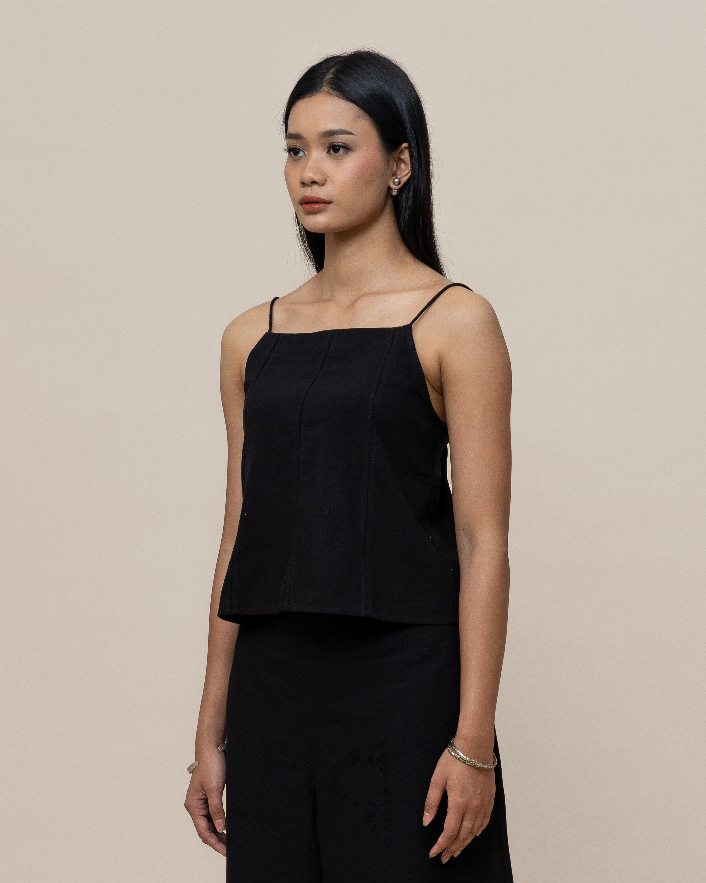 SUKKHA CITTA | KAPAS - Hemstitched Top